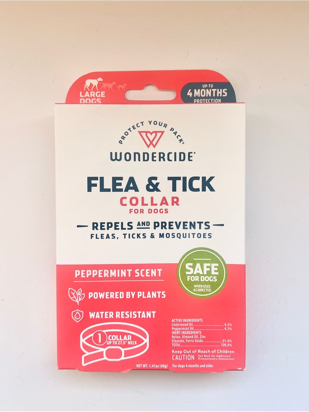 BNIB Peppermint Flea & Tick Collar for Dogs